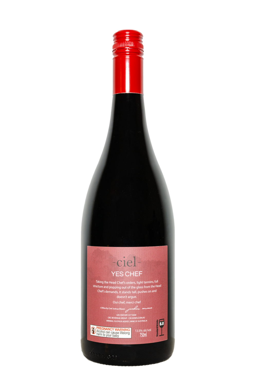 Yes Chef Shiraz (2024 Vintage)