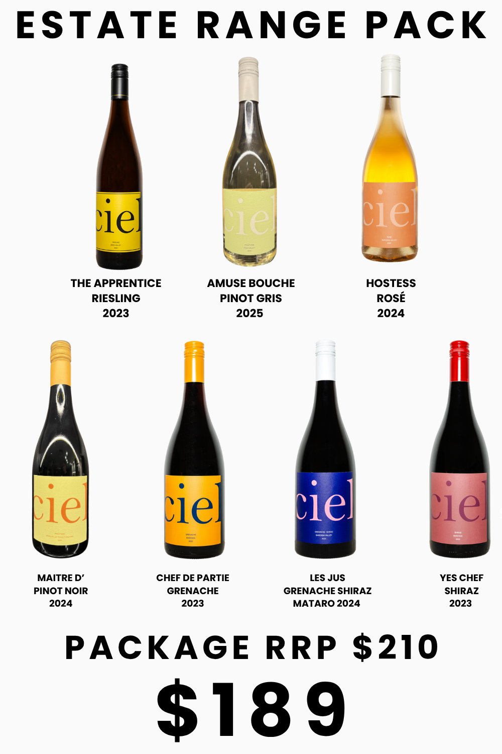 Estate Range - Mixed 6 Pack